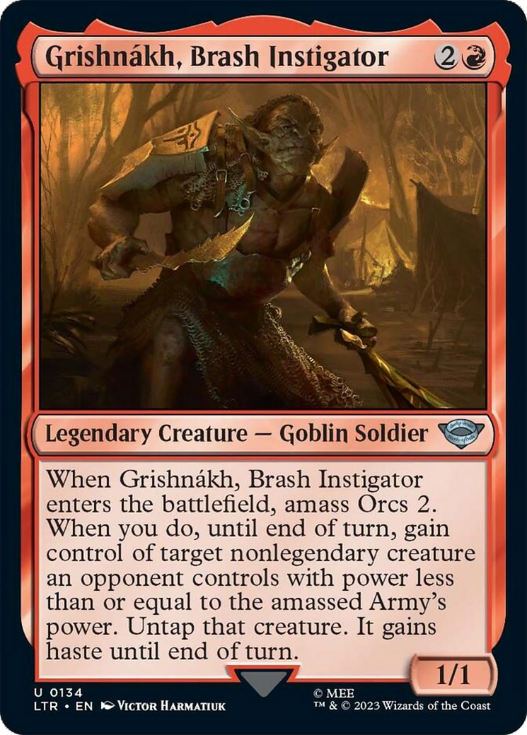 Grishnakh, Brash Instigator [The Lord of the Rings: Tales of Middle-Earth] | Webway Games
