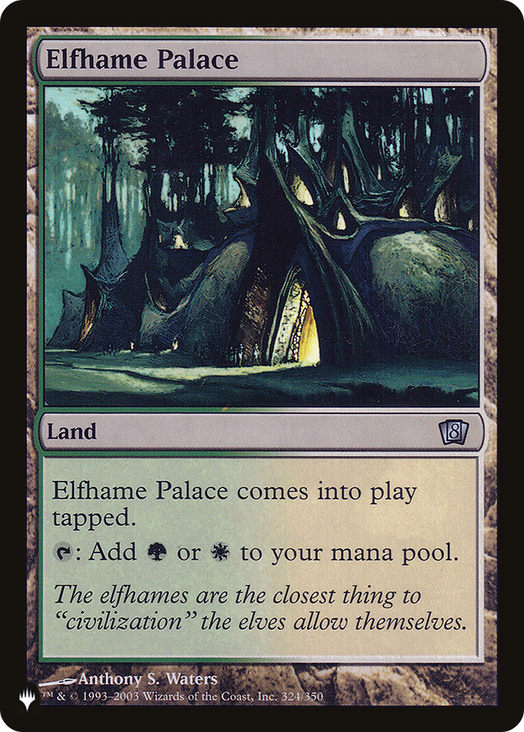 Elfhame Palace [The List] | Webway Games