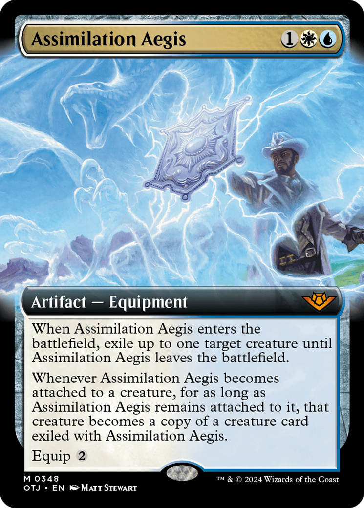 Assimilation Aegis (Extended Art) [Outlaws of Thunder Junction] | Webway Games