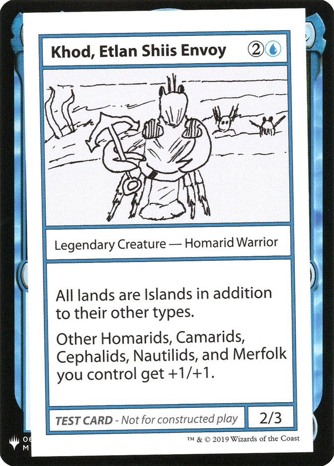 Khod, Etlan Shiis Envoy [Mystery Booster Playtest Cards] | Webway Games