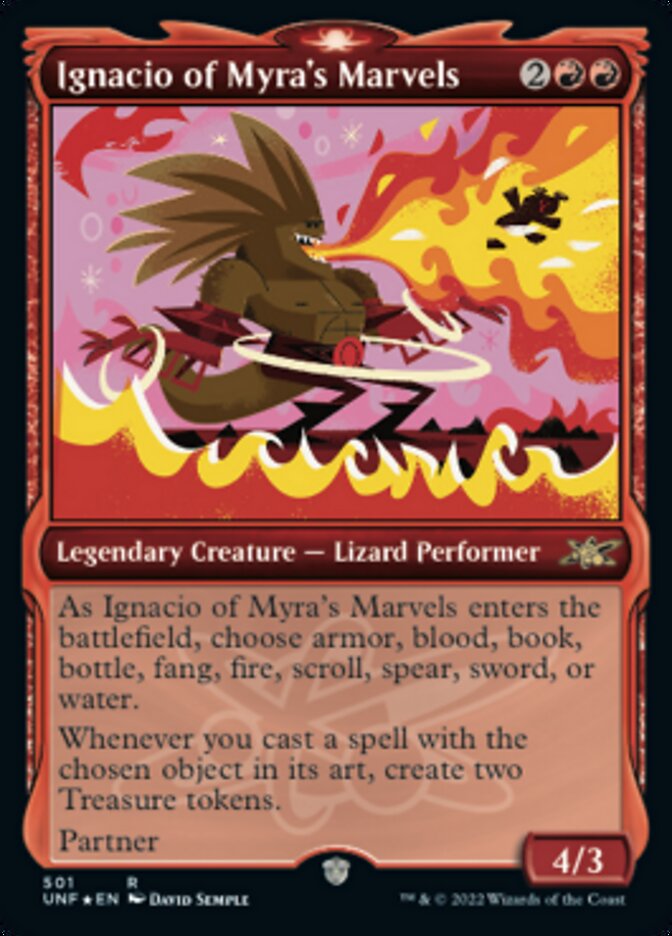 Ignacio of Myra's Marvels (Showcase) (Galaxy Foil) [Unfinity] | Webway Games