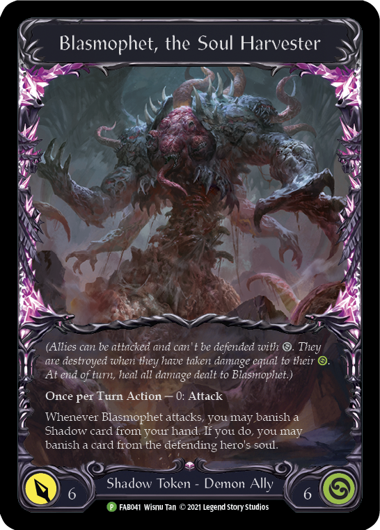 Blasmophet, the Soul Harvester [FAB041] (Promo)  Rainbow Foil | Webway Games