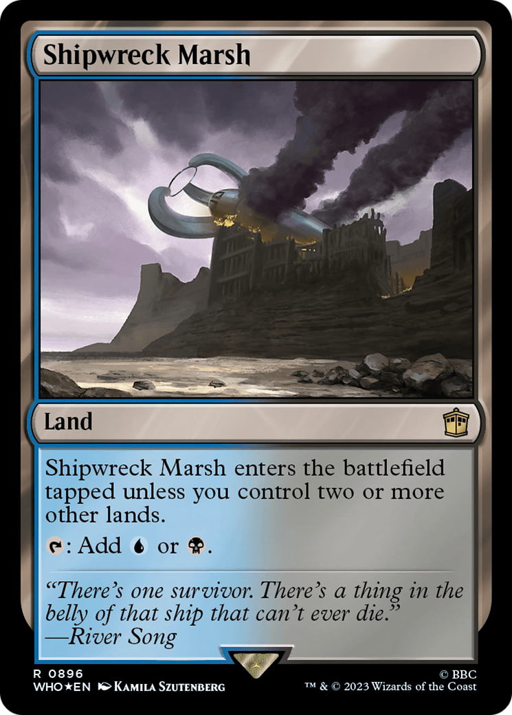 Shipwreck Marsh (Surge Foil) [Doctor Who] | Webway Games