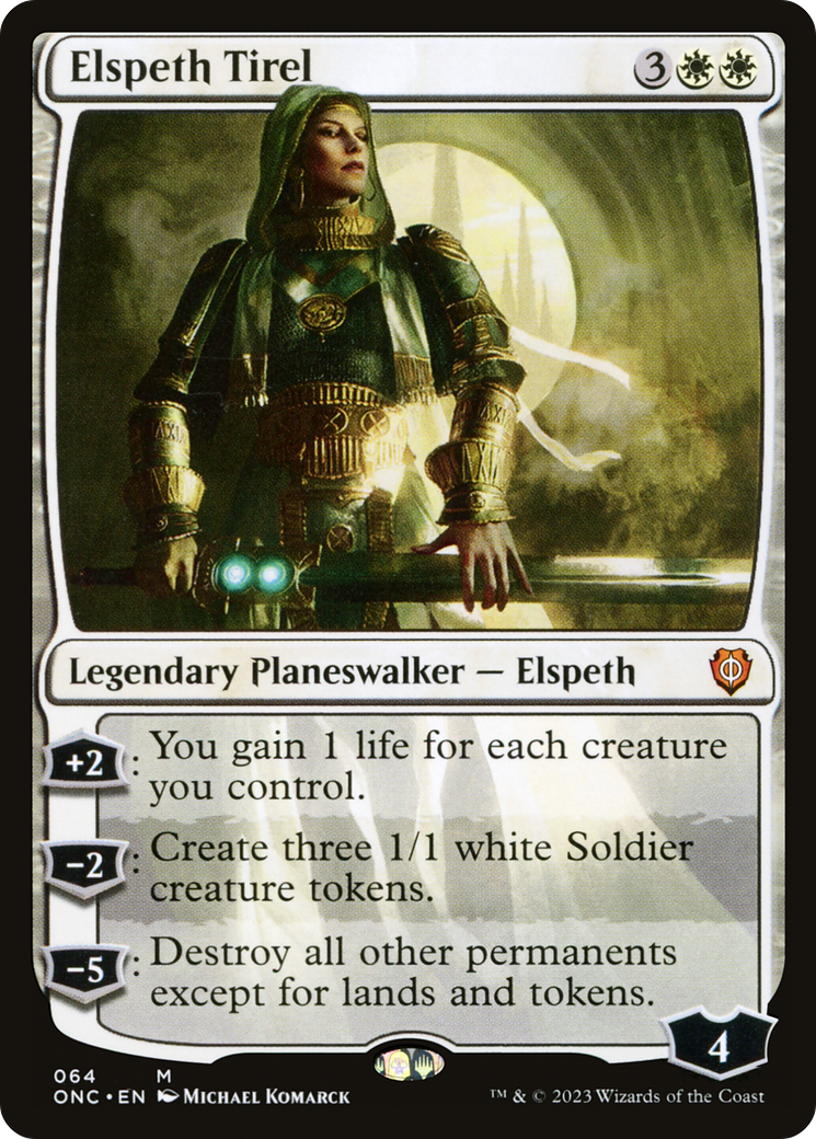 Elspeth Tirel [Phyrexia: All Will Be One Commander] | Webway Games