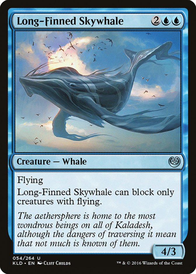 Long-Finned Skywhale [Kaladesh] | Webway Games