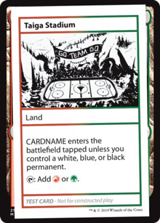 Taiga Stadium (2021 Edition) [Mystery Booster Playtest Cards] | Webway Games