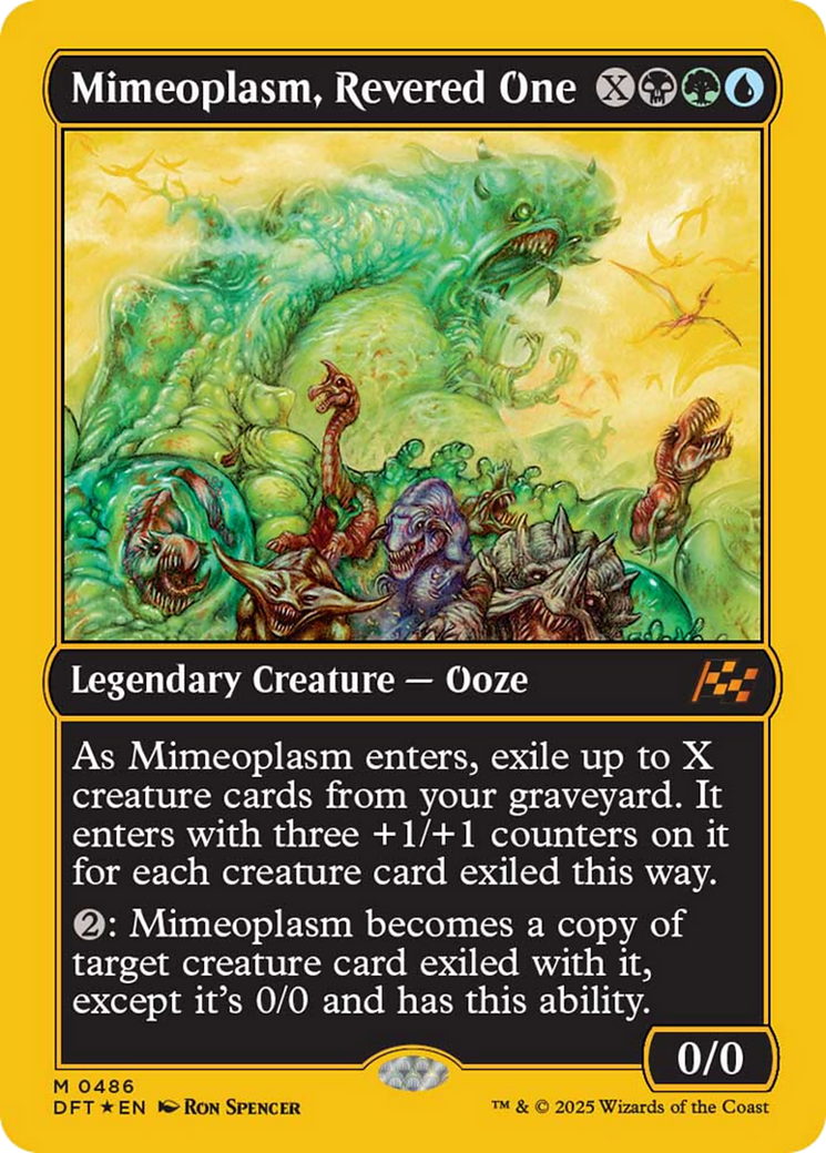 Mimeoplasm, Revered One (First-Place Foil) [Aetherdrift] | Webway Games