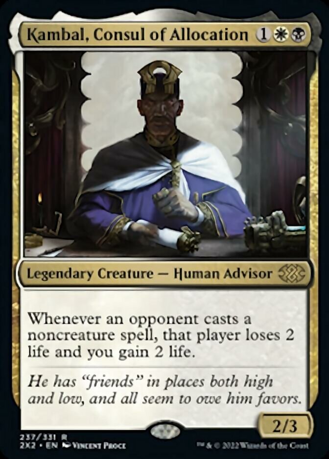 Kambal, Consul of Allocation [Double Masters 2022] | Webway Games