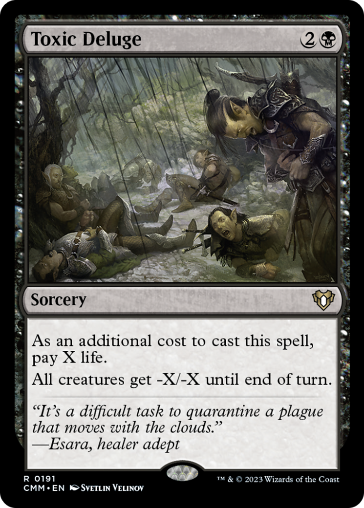 Toxic Deluge [Commander Masters] | Webway Games