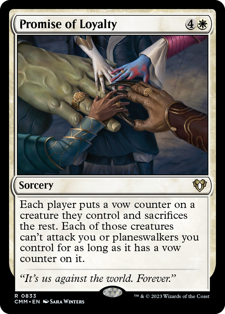 Promise of Loyalty [Commander Masters] | Webway Games
