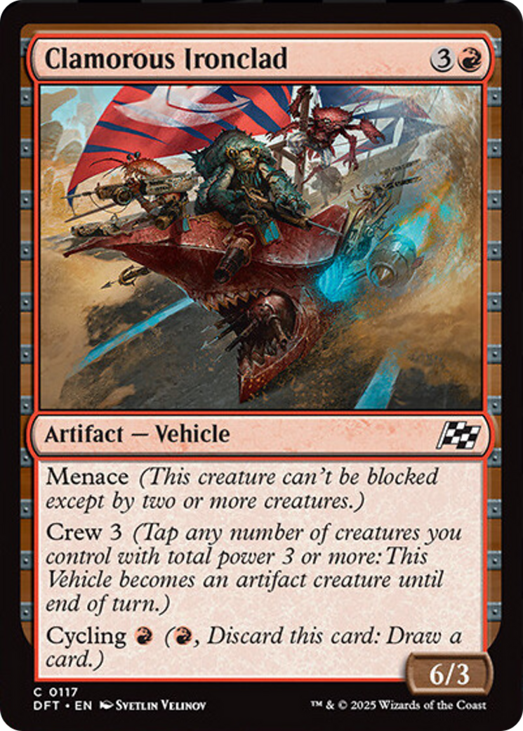 Clamorous Ironclad [Aetherdrift] | Webway Games