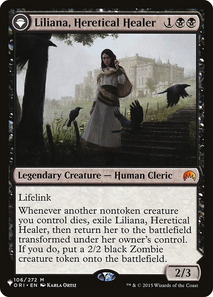 Liliana, Heretical Healer // Liliana, Defiant Necromancer [Secret Lair: From Cute to Brute] | Webway Games