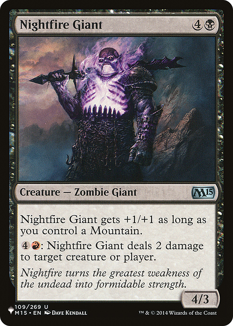 Nightfire Giant [The List] | Webway Games
