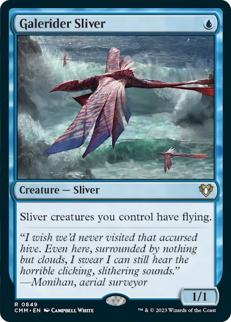 Galerider Sliver [Commander Masters] | Webway Games