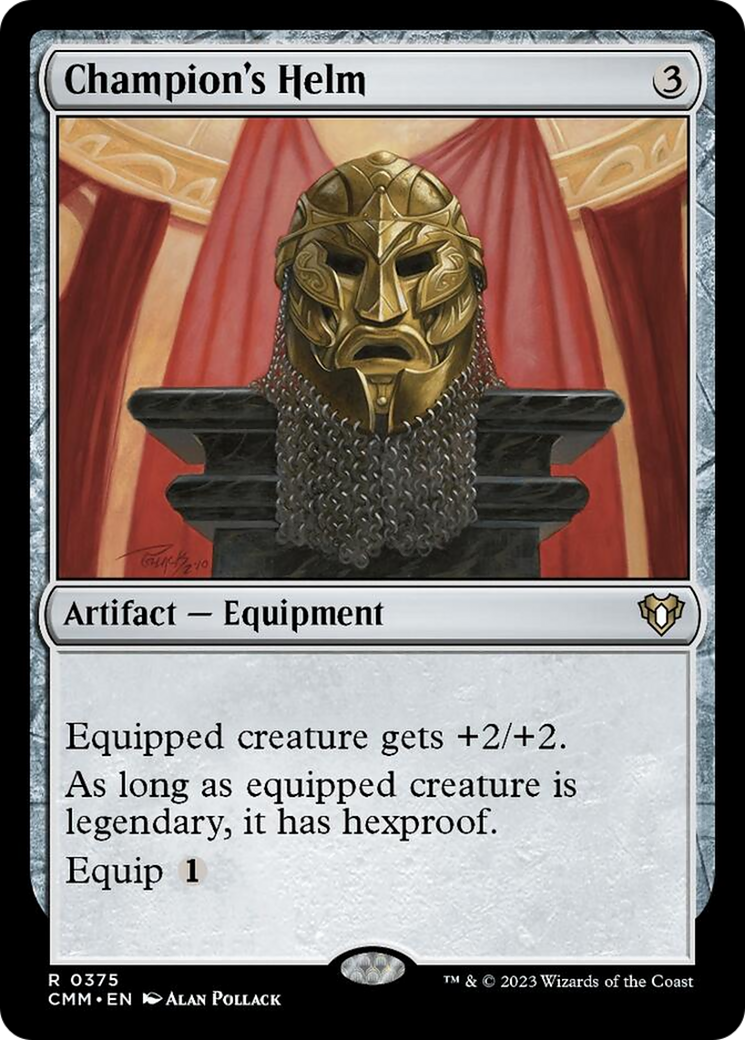 Champion's Helm [Commander Masters] | Webway Games