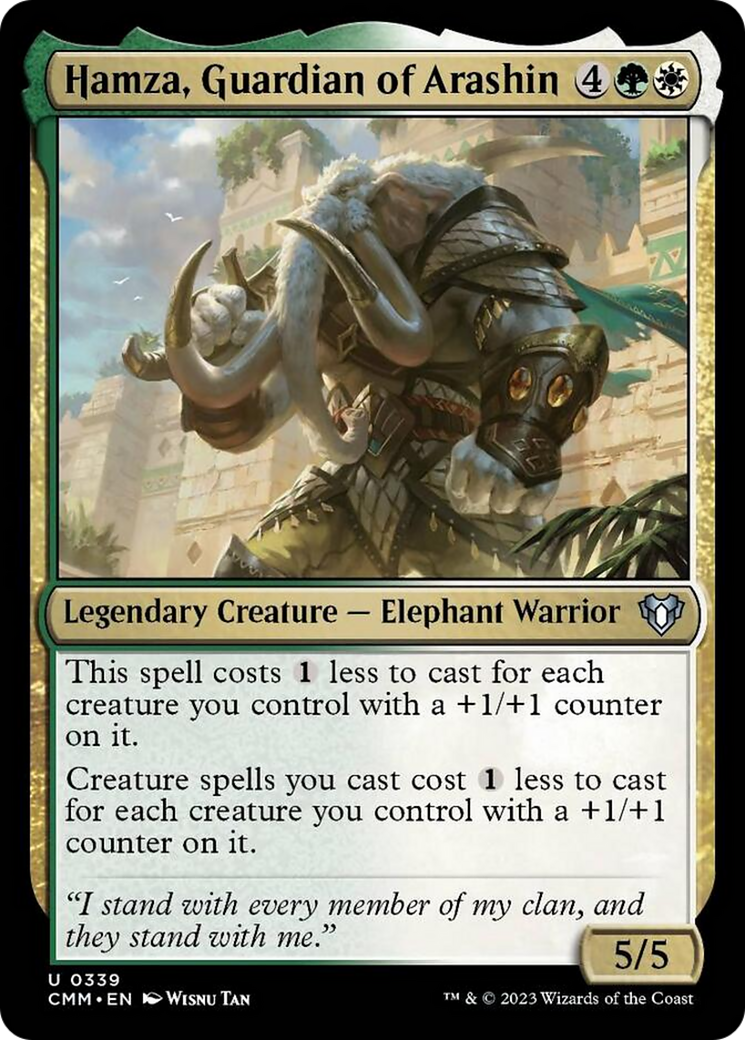 Hamza, Guardian of Arashin [Commander Masters] | Webway Games