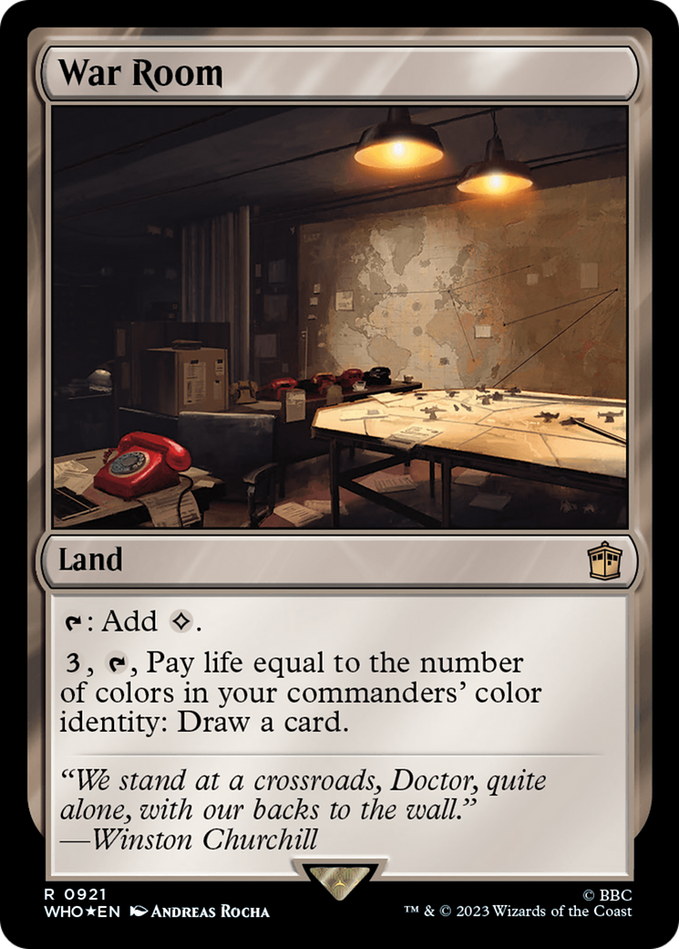 War Room (Surge Foil) [Doctor Who] | Webway Games