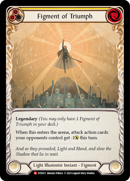 Figment of Triumph // Victoria, Archangel of Triumph [DTD011 //] (Dusk Till Dawn) | Webway Games