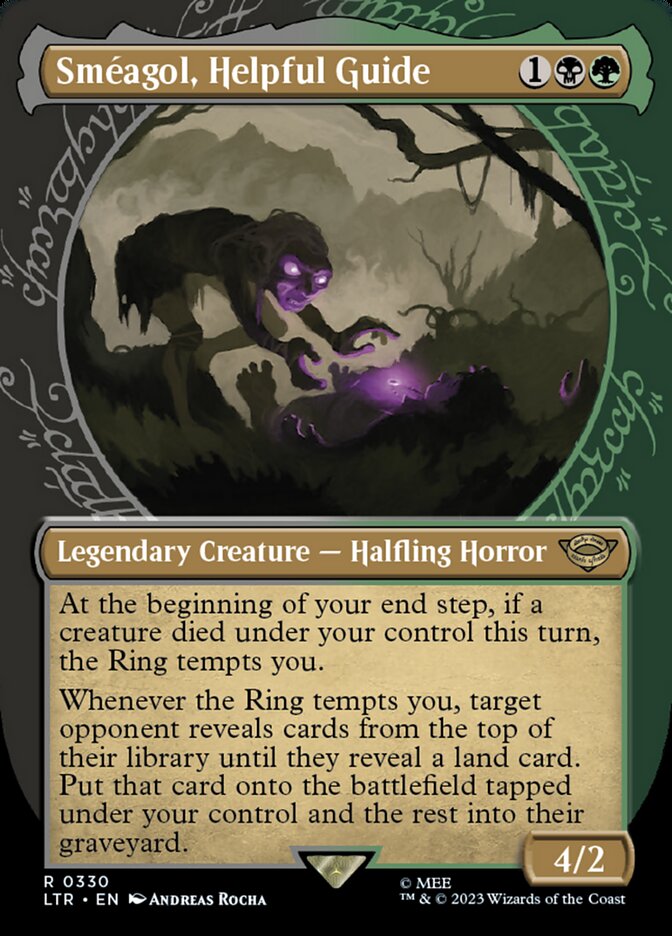 Smeagol, Helpful Guide (Showcase Ring Frame) [The Lord of the Rings: Tales of Middle-Earth] | Webway Games