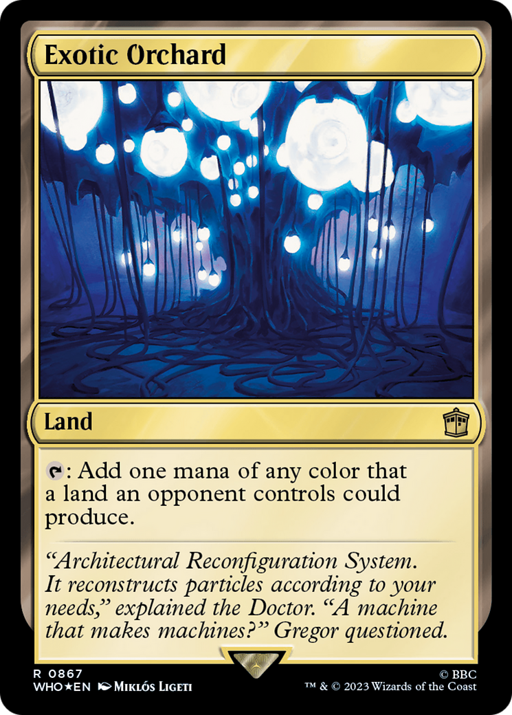 Exotic Orchard (Surge Foil) [Doctor Who] | Webway Games