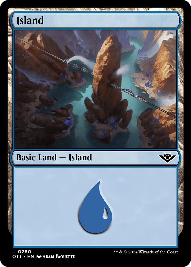 Island (0280) [Outlaws of Thunder Junction] | Webway Games
