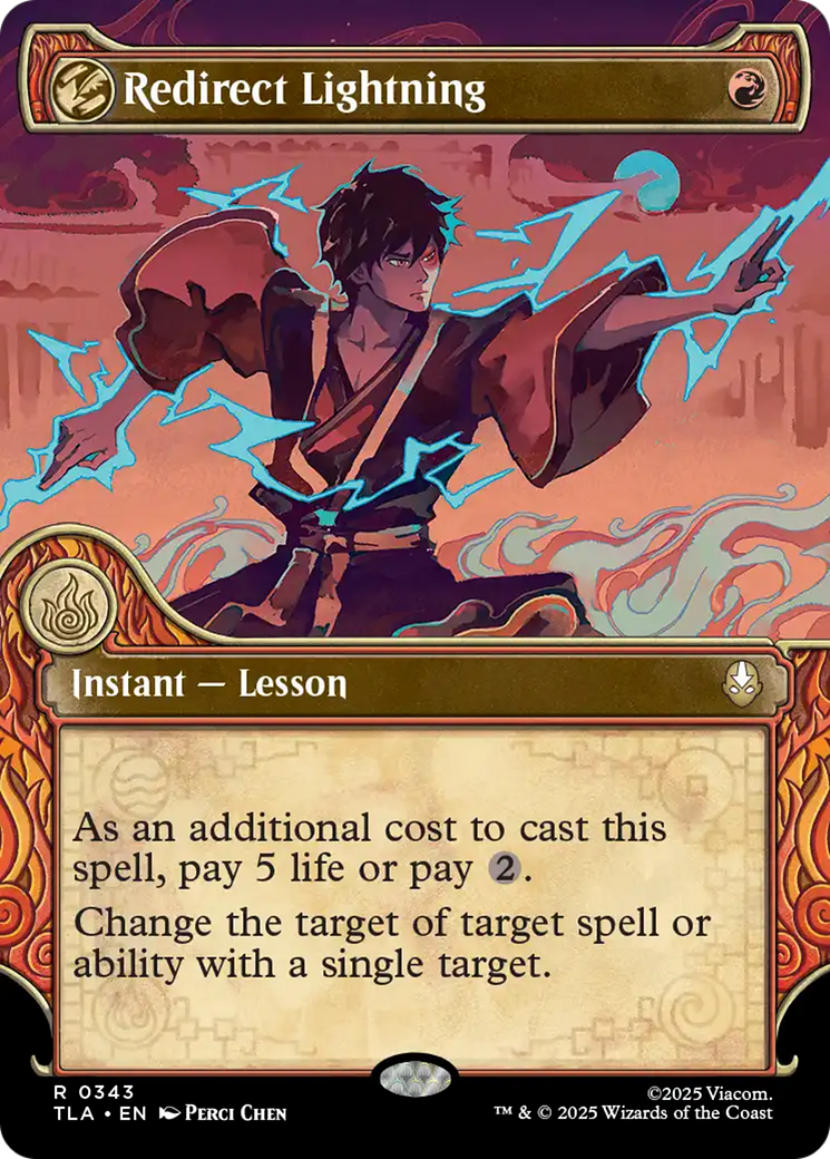 Redirect Lightning (Showcase) [Avatar: The Last Airbender] | Webway Games