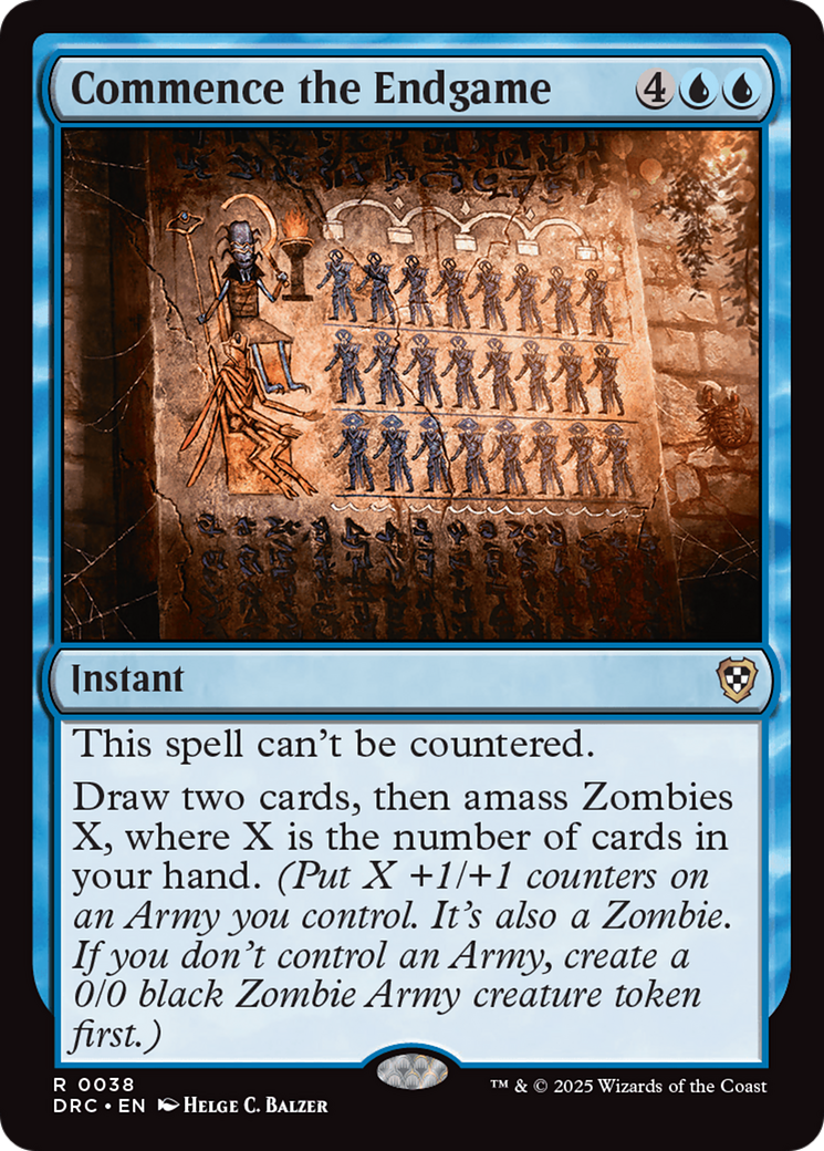 Commence the Endgame [Aetherdrift Commander] | Webway Games