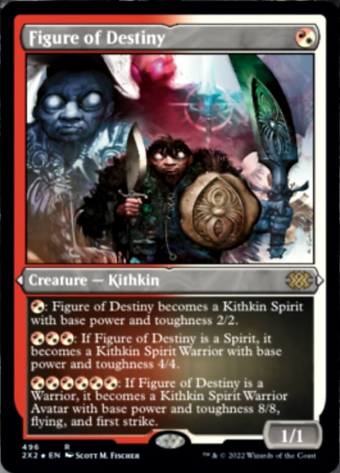 Figure of Destiny (Foil Etched) [Double Masters 2022] | Webway Games