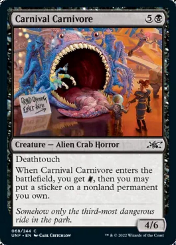 Carnival Carnivore [Unfinity] | Webway Games
