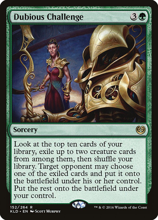Dubious Challenge [Kaladesh] | Webway Games