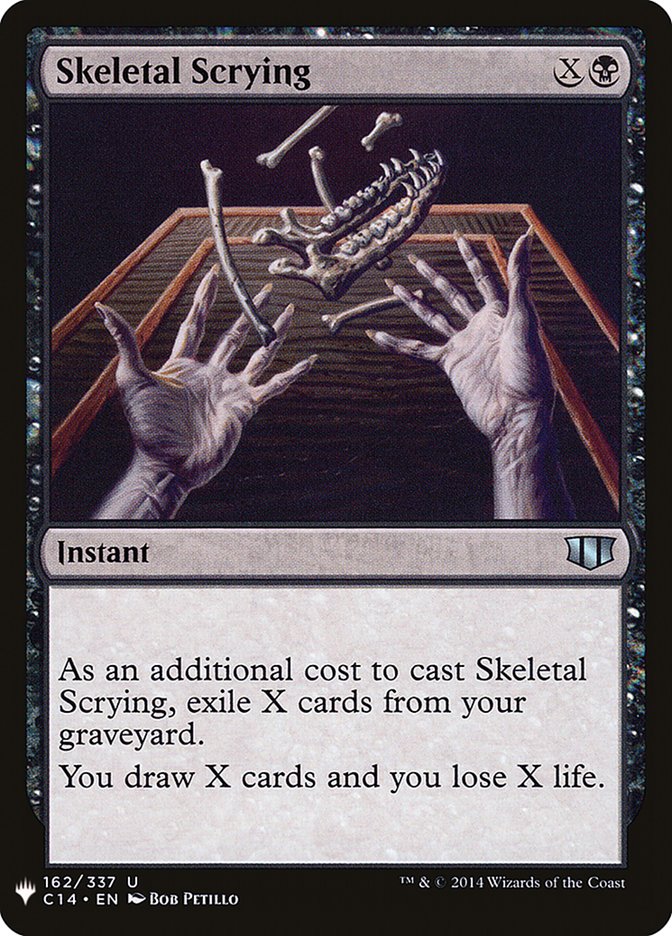 Skeletal Scrying [Mystery Booster] | Webway Games