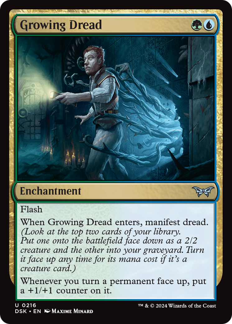 Growing Dread [Duskmourn: House of Horror] | Webway Games