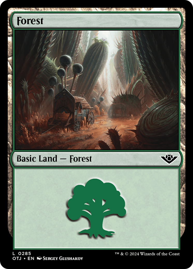 Forest (0285) [Outlaws of Thunder Junction] | Webway Games