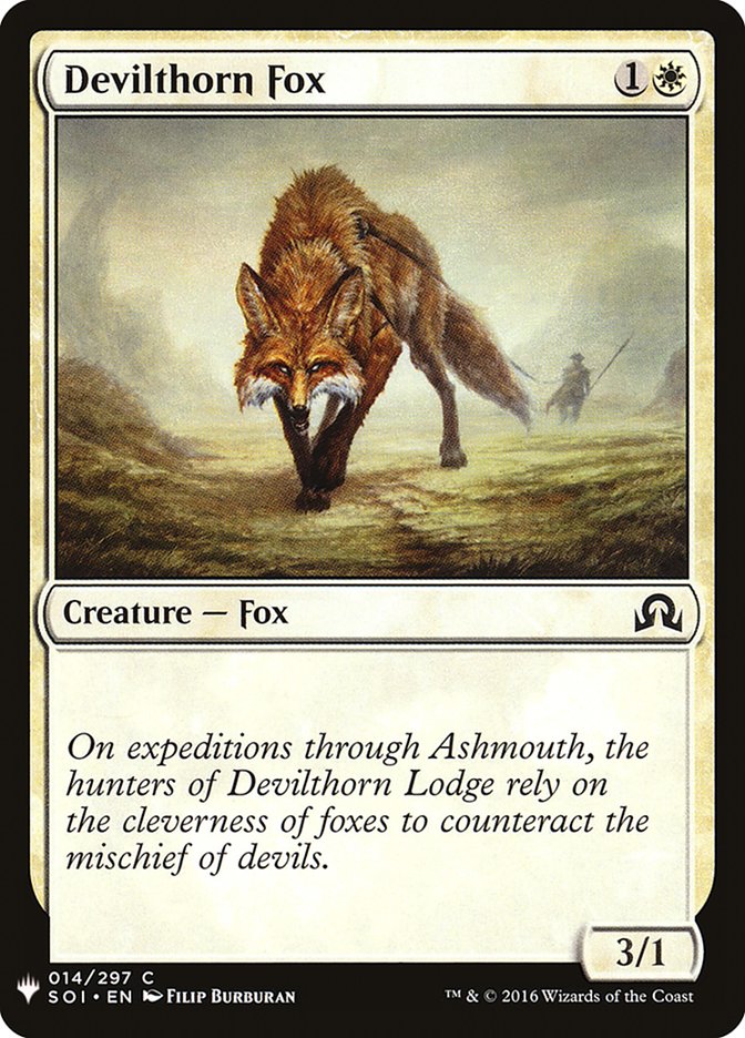 Devilthorn Fox [Mystery Booster] | Webway Games