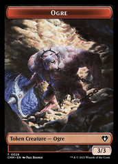 Eldrazi Spawn // Ogre Double-Sided Token [Commander Masters Tokens] | Webway Games
