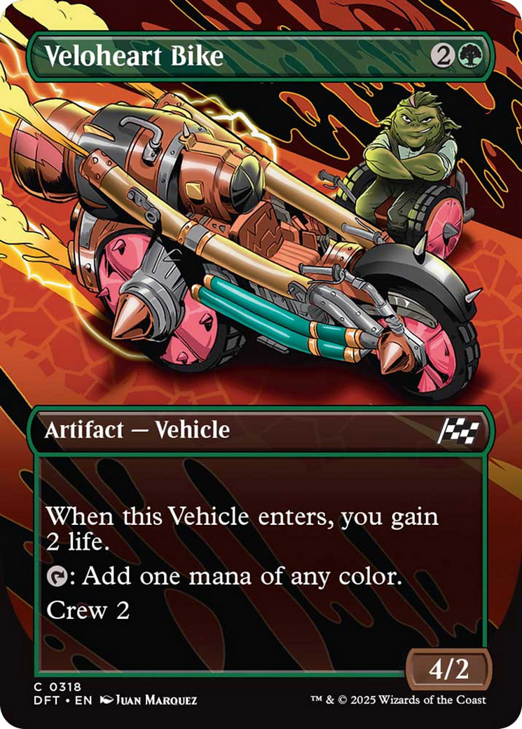 Veloheart Bike (Borderless) [Aetherdrift] | Webway Games