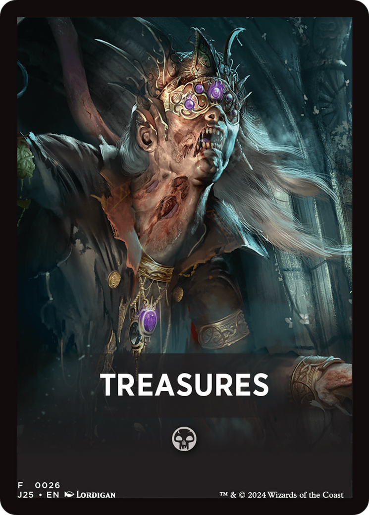 Treasures Theme Card [Foundations Jumpstart Front Cards] | Webway Games