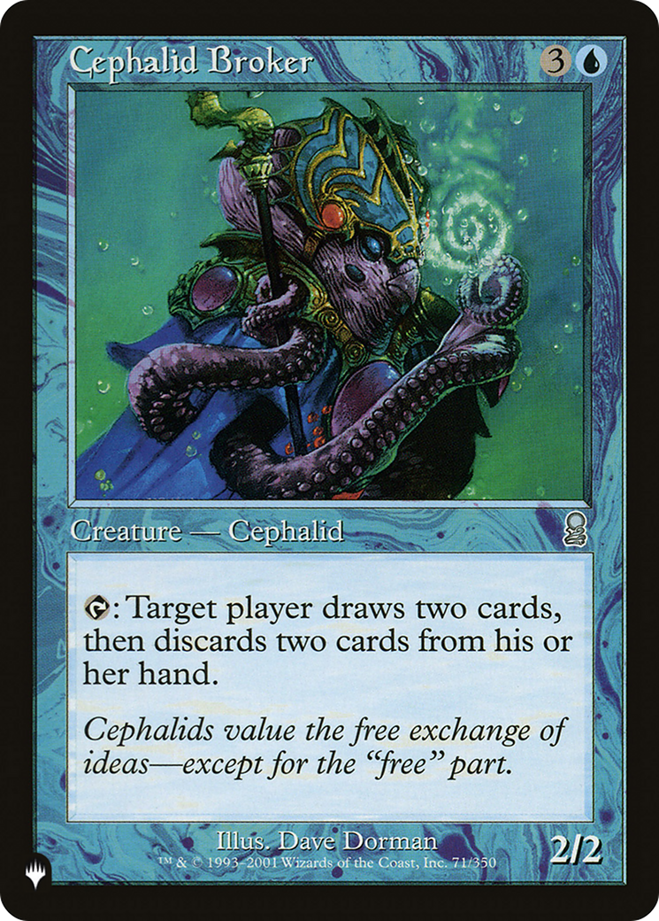 Cephalid Broker [The List] | Webway Games