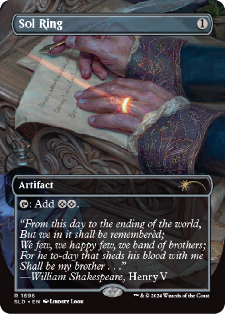 Sol Ring (1696) [Secret Lair: Sheldon's Spellbook] | Webway Games
