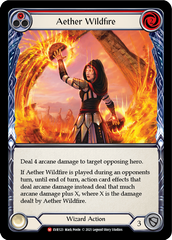 Aether Wildfire [EVR123] (Everfest)  1st Edition Rainbow Foil | Webway Games