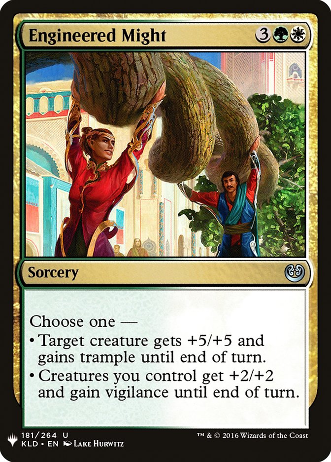 Engineered Might [Mystery Booster] | Webway Games