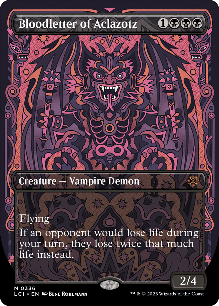 Bloodletter of Aclazotz (Borderless) [The Lost Caverns of Ixalan] | Webway Games