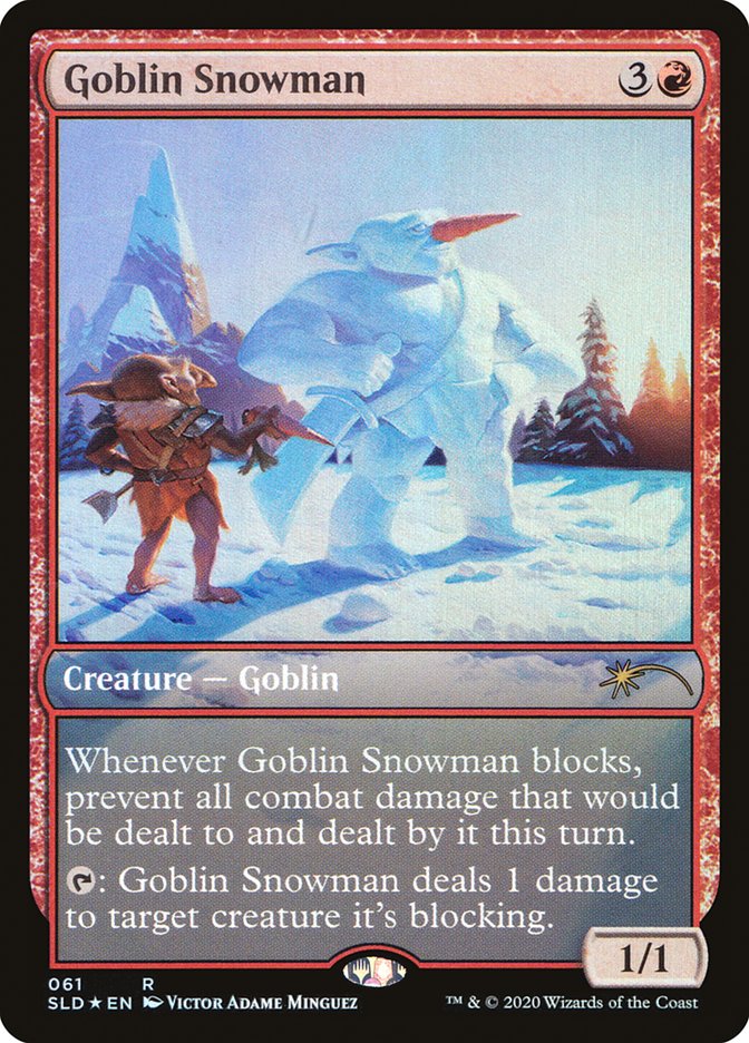 Goblin Snowman [Secret Lair Drop Series] | Webway Games