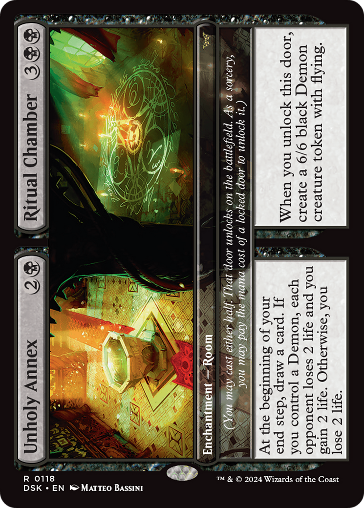 Unholy Annex // Ritual Chamber [Duskmourn: House of Horror] | Webway Games