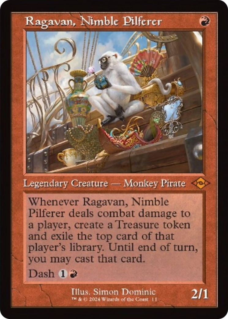 Ragavan, Nimble Pilferer (Retro) [Modern Horizons 2] | Webway Games