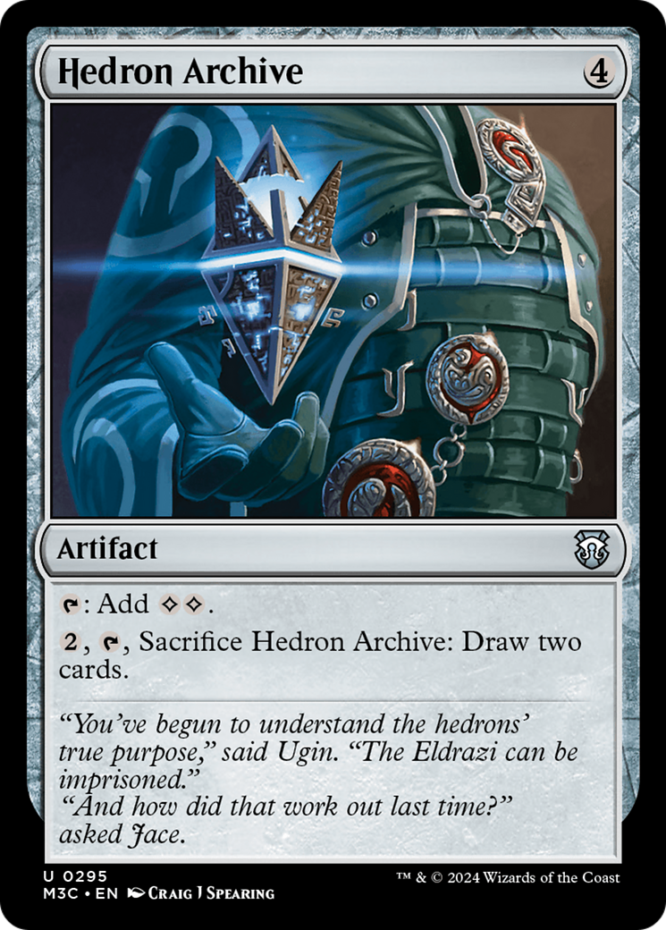 Hedron Archive (Ripple Foil) [Modern Horizons 3 Commander] | Webway Games