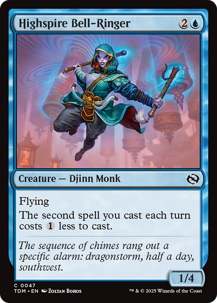 Highspire Bell-Ringer [Tarkir: Dragonstorm] | Webway Games