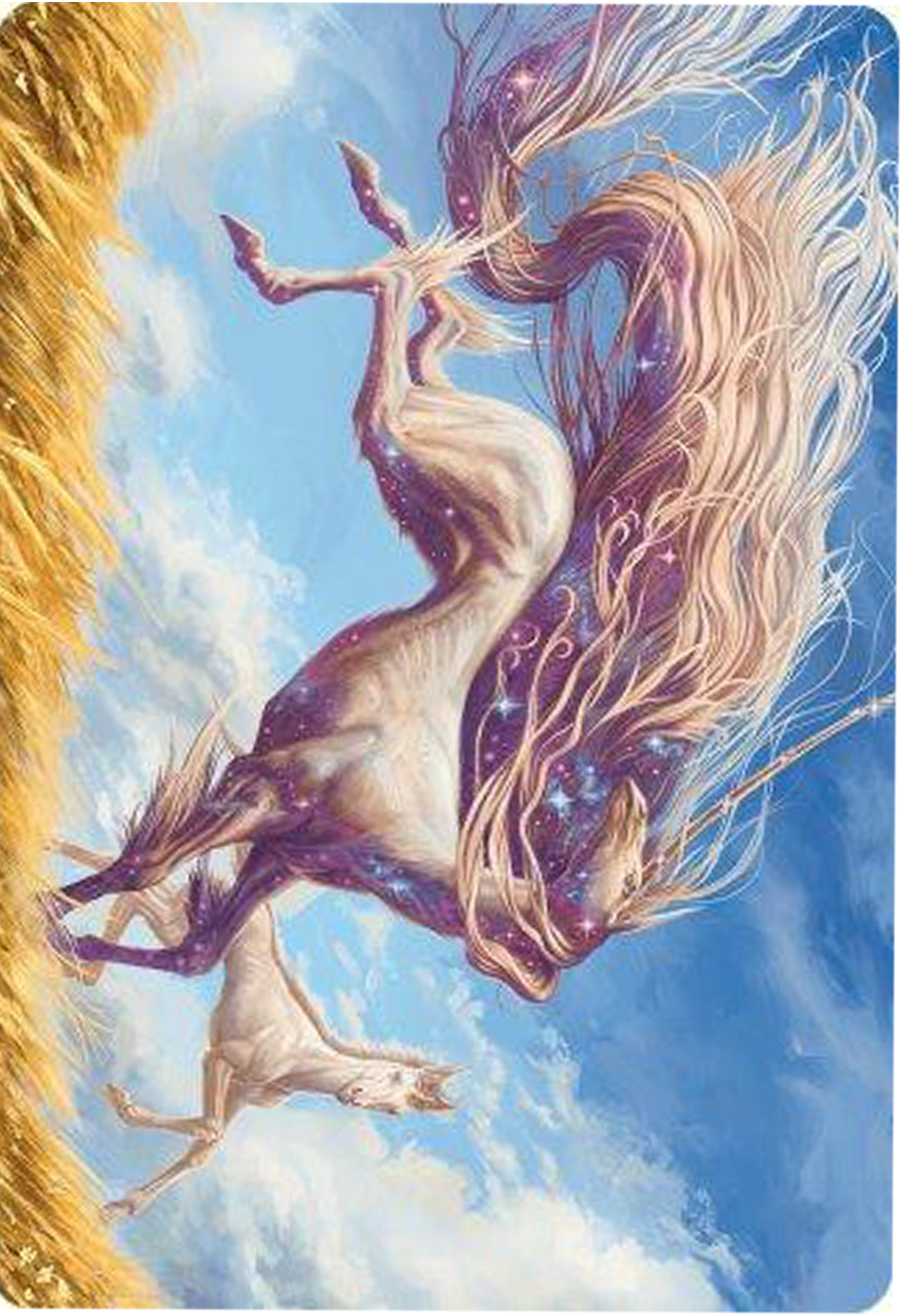 Nyxborn Unicorn Art Card [Modern Horizons 3 Art Series] | Webway Games