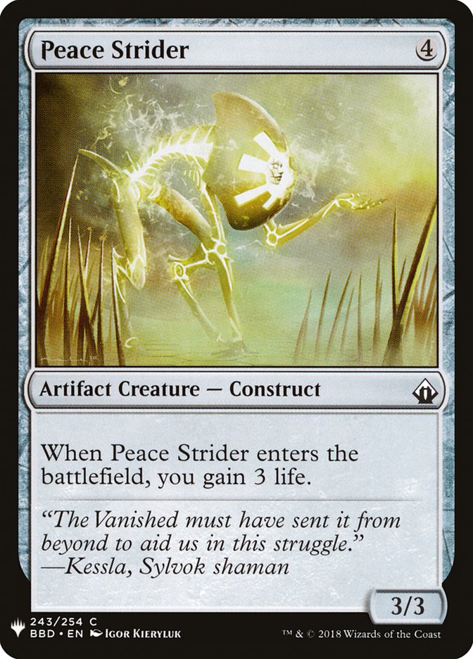 Peace Strider [Mystery Booster] | Webway Games