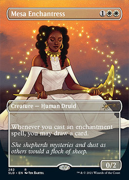 Mesa Enchantress (Borderless) [Secret Lair Drop Series] | Webway Games